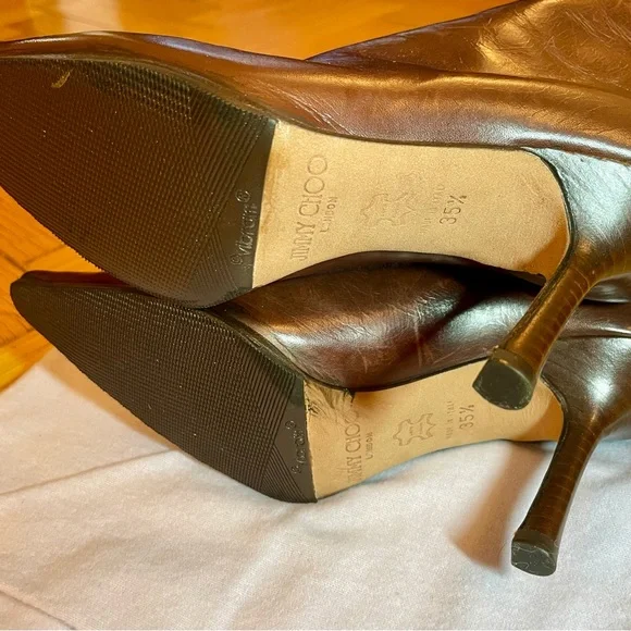 Jimmy Choo Women's Agathe Boots (US 5.5 / EU 35 1/2) - Picture 3 of 6